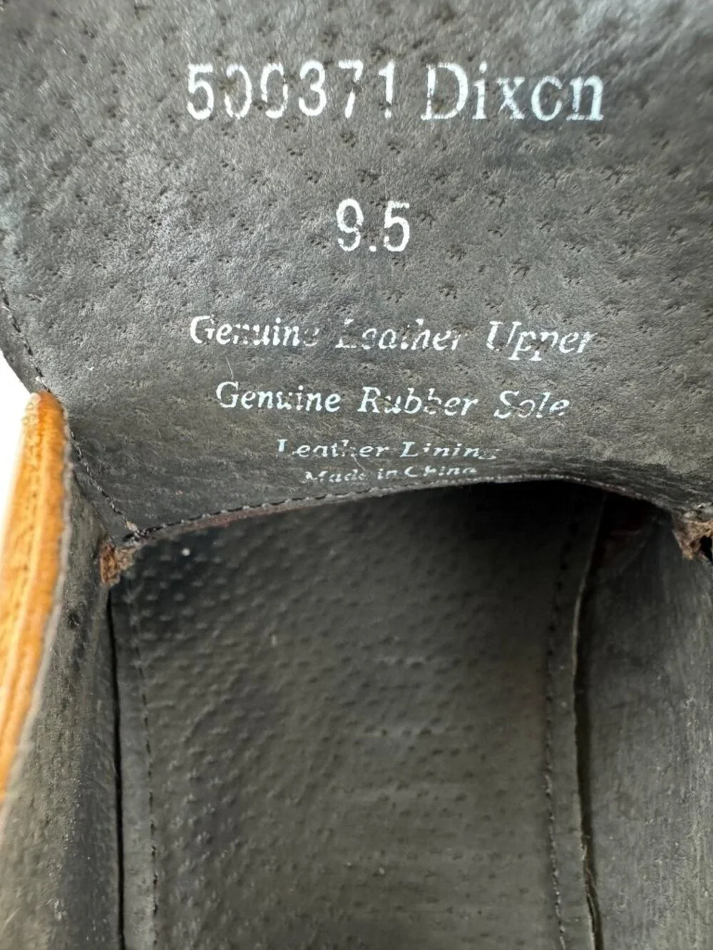 Joseph Abboud Dixon Single Monk Strap Dress Shoes Loafers Sz US 9.5 Light Brown